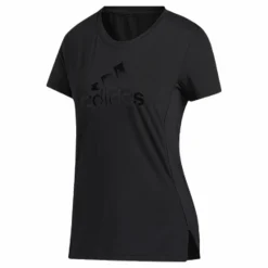adidas Glam On Bos Tee Black Svart New