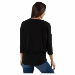 Glamour 3/4 Top Jrs Black*Only Clearance