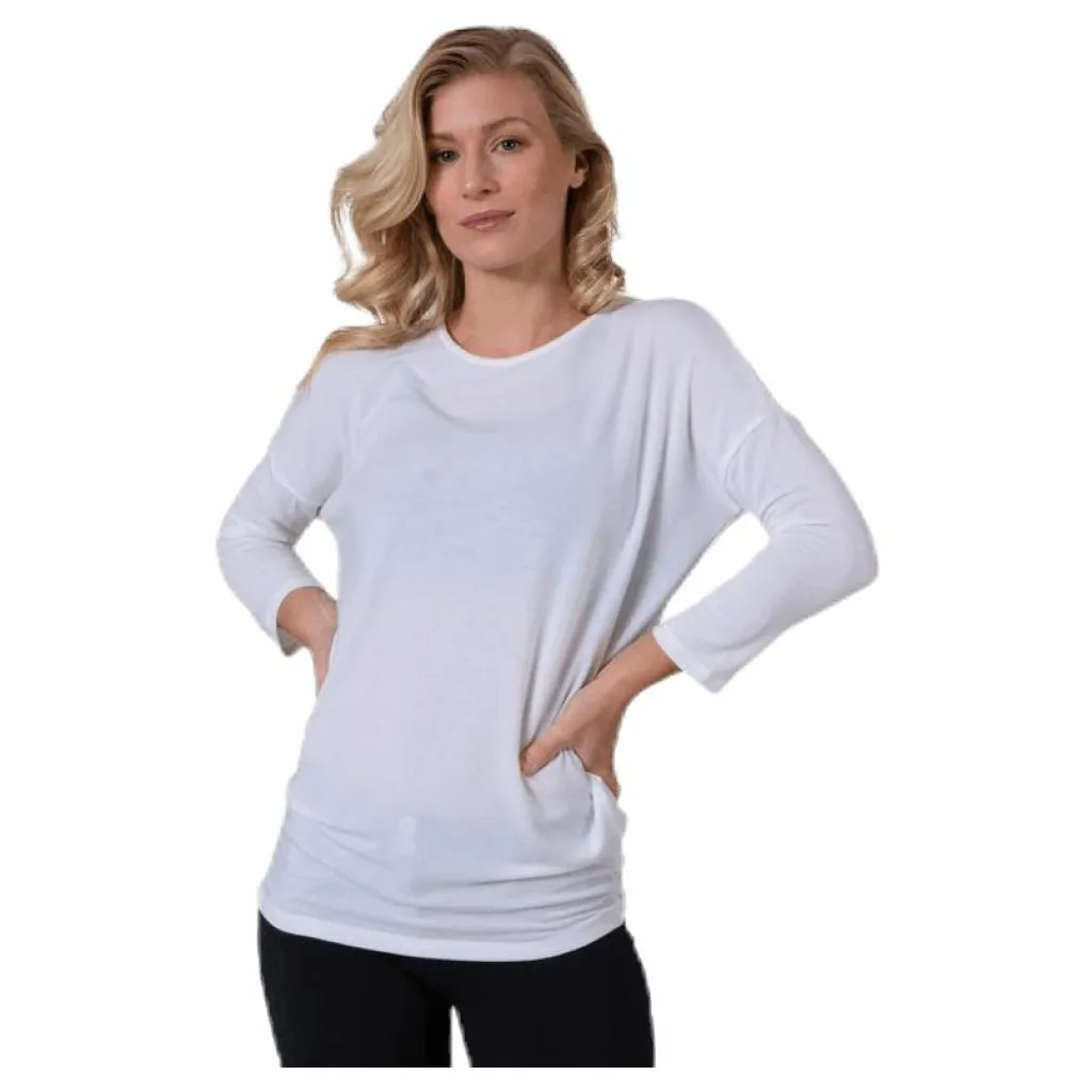 Glamour 3/4 Top Jrs White*Only New