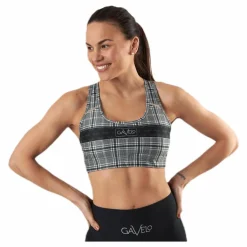 GLNCHCK 3 Sports Bra Black/Beige*Gavelo Online