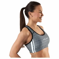 Gavelo GLNCHCK 1 Sports Bra White/Black Vit och Svart Online