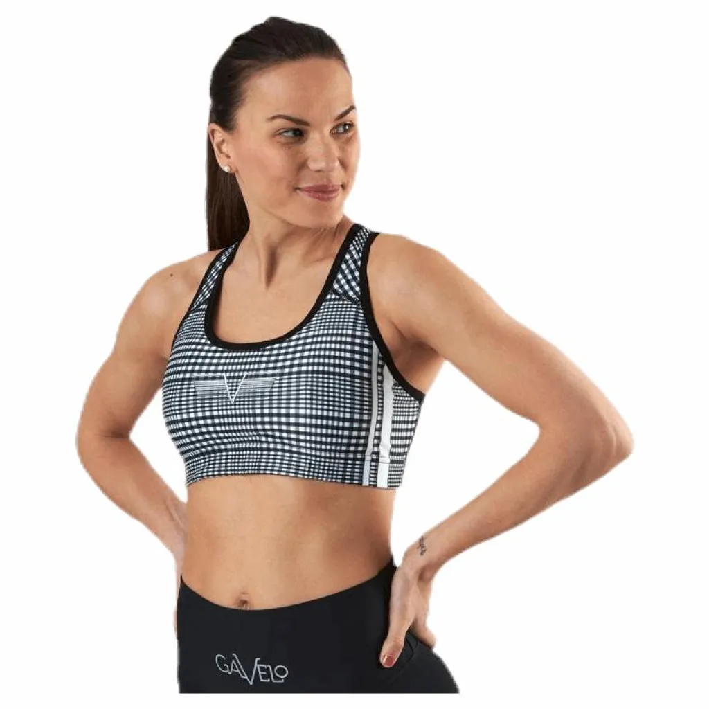 Gavelo GLNCHCK 1 Sports Bra White/Black Vit och Svart Online