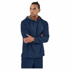 adidas Go-To Lightweight WIND.RDY Golf Hoodie Collegiate Navy Blå Online