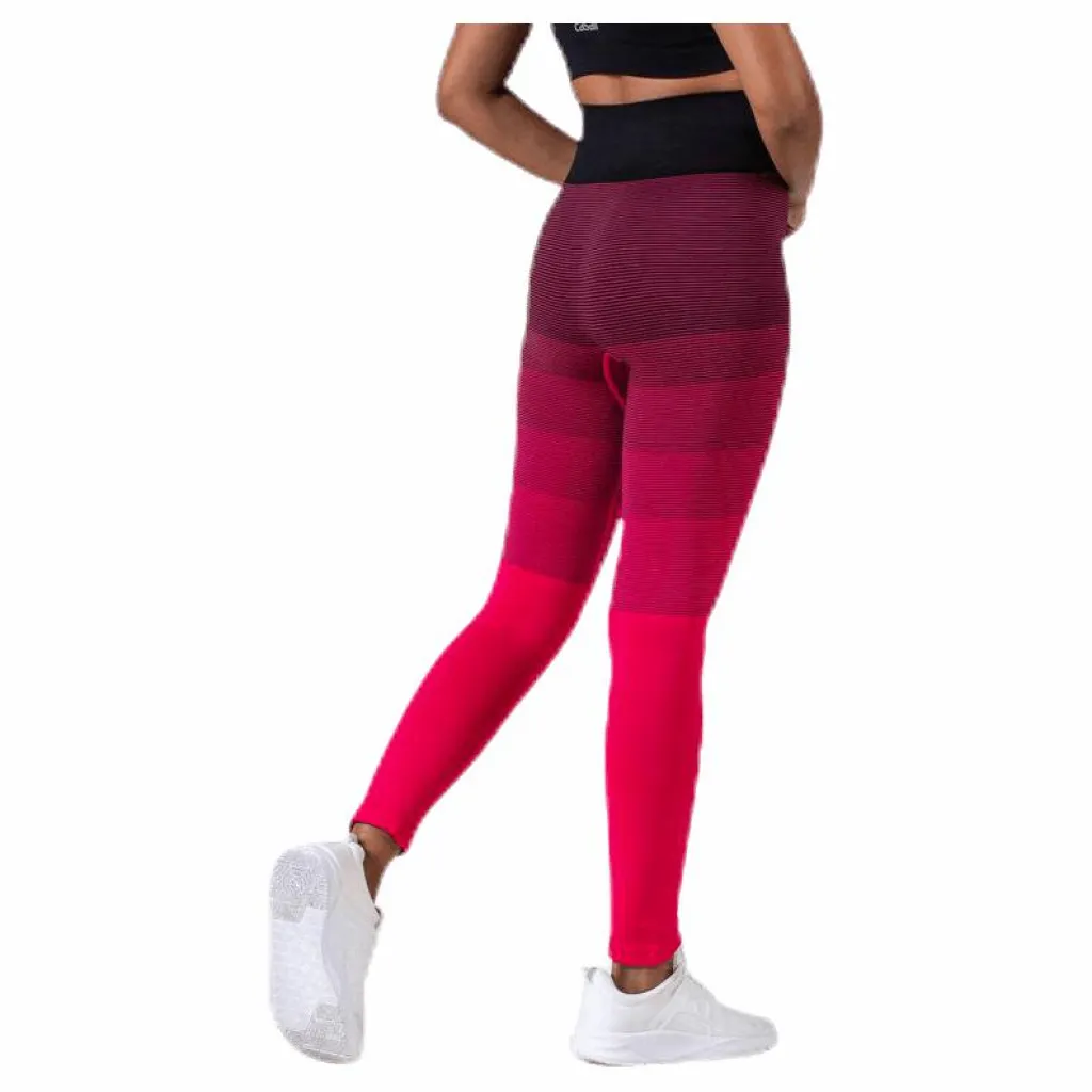 BLACC Gradient Seamless Tights Pink Rosa Hot