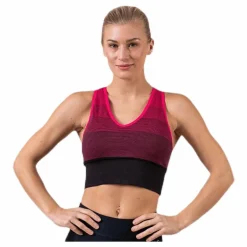 BLACC Gradient Seamless Top Pink Rosa