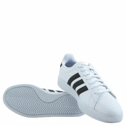 adidas Grand Court Cloudfoam Comfort Shoes Cloud White / Core Black / Cloud White Vit