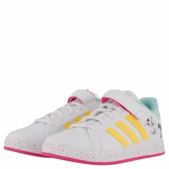 adidas Grand Court Minnie El K Ftwwht/spark/pulmag Vit New