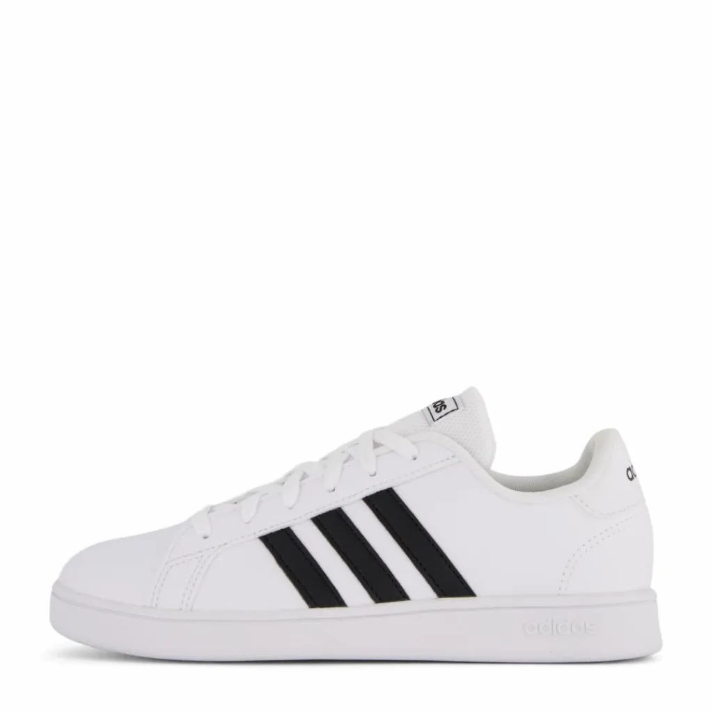 adidas Grand Court Shoes Cloud White / Core Black / Cloud White Vit Sale
