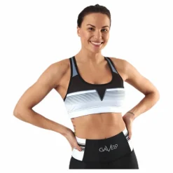 Gavelo Grand Slam Black Sport Bra White/Black Vit och Svart Hot