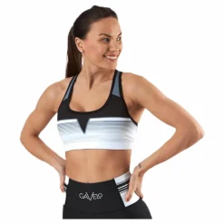 Gavelo Grand Slam Black Sport Bra White/Black Vit och Svart Hot