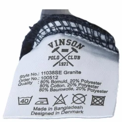 Vinson Polo Club Granite Blue Blå Hot