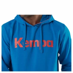 Kempa Graphic Hoody Blue Blå Outlet