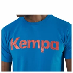Kempa Graphic T-shirt Blue Blå New
