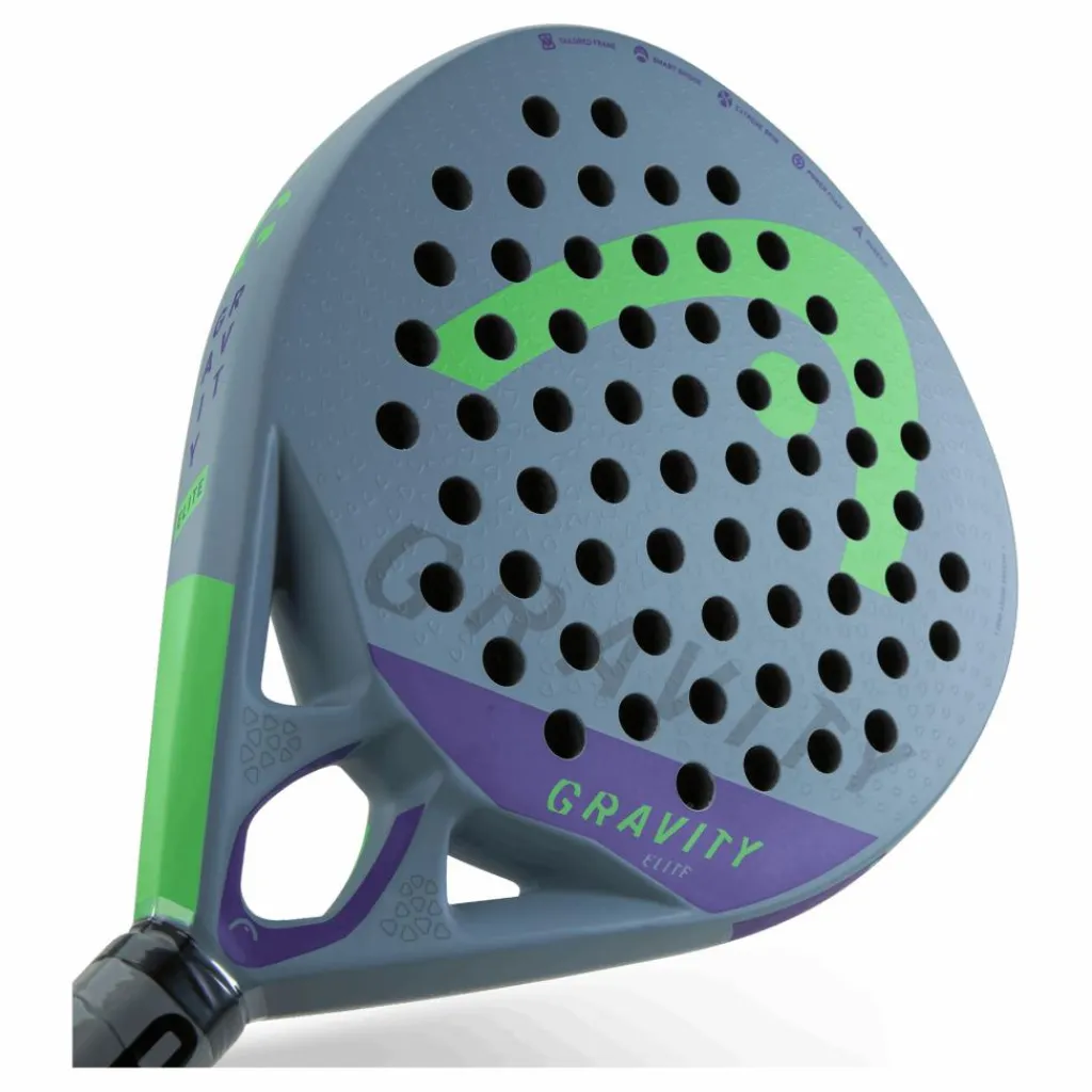 Head Gravity Elite 2022 Grey/green/purple Grön, Lila och Grå Online