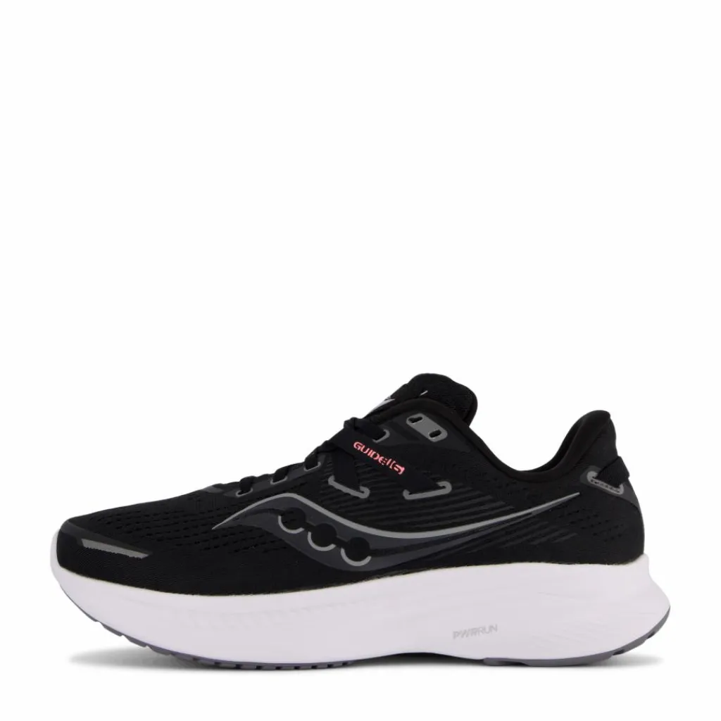 Saucony Guide 16 Wide Black/white Sale