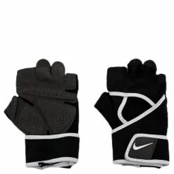 Nike EQ Gym Premium Fitness Gloves White/Black Svart Outlet