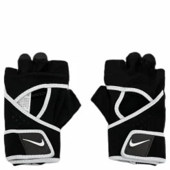 Nike EQ Gym Premium Fitness Gloves White/Black Svart Outlet