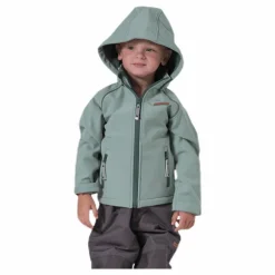 Virvelvind Hagla Softshell Jacket Green Grön New