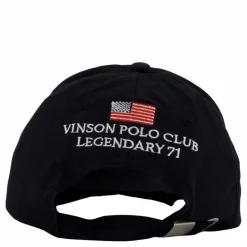 Vinson Polo Club Hamilton Black Svart Discount