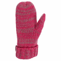 Handlight Reflective Mitten Pink/Grey*Lindberg Online
