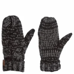 Handlight Reflective Mitten Black/Grey*Lindberg Online