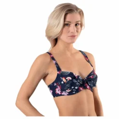 Hawaii Unique Wire Bra Blue/Patterned*Abecita Discount