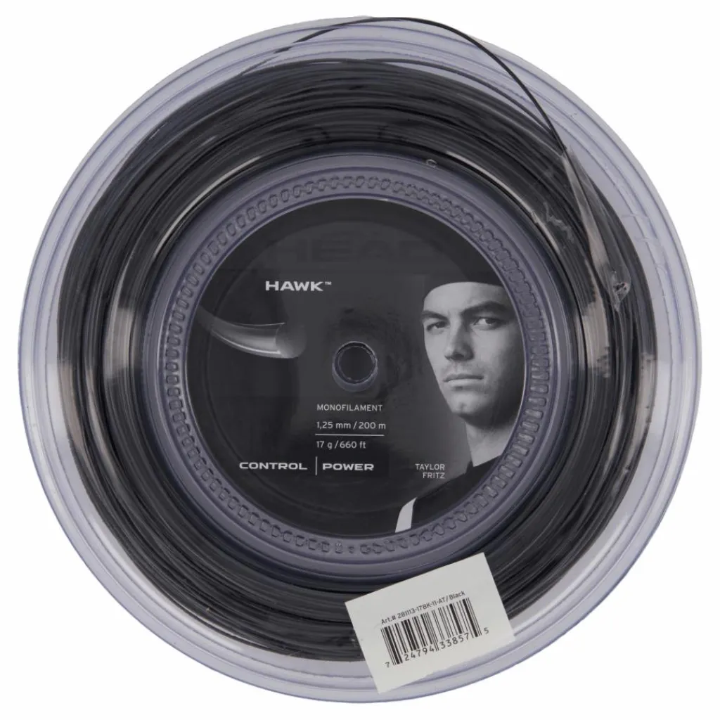 Head Hawk Rolle Black Svart Outlet