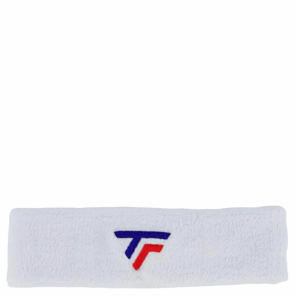 Tecnifibre Headband White White Vit Outlet