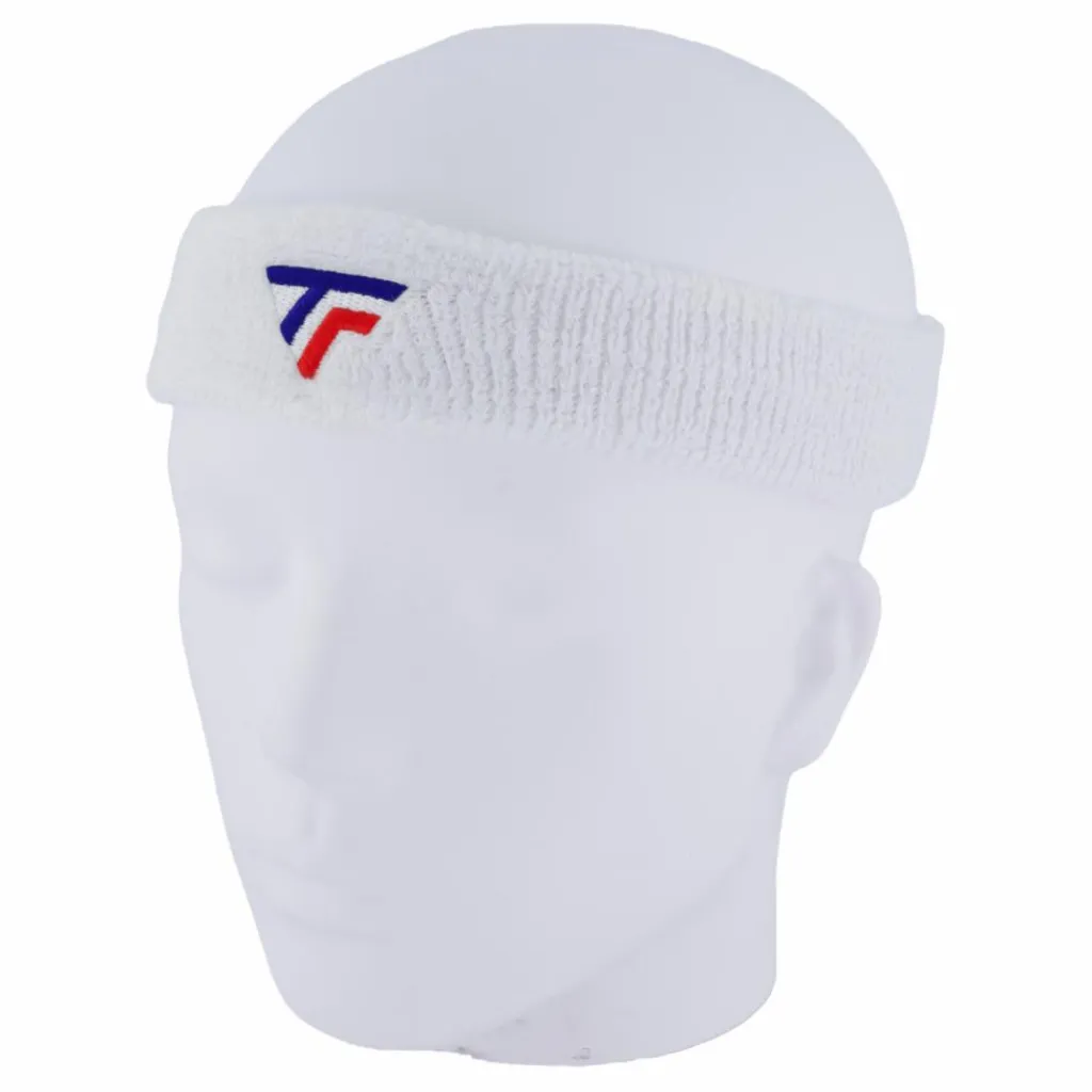 Tecnifibre Headband White White Vit Outlet