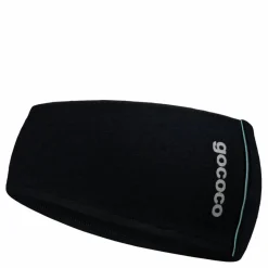 Gococo Headband Wool Reflective Black Svart New