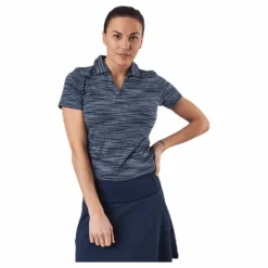 Heather Slub Polo Blue*Puma Golf Sale