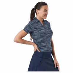 Heather Slub Polo Blue*Puma Golf Sale
