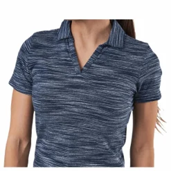 Heather Slub Polo Blue*Puma Golf Sale