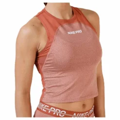 Nike Heather Tank Pink/White Rosa Hot