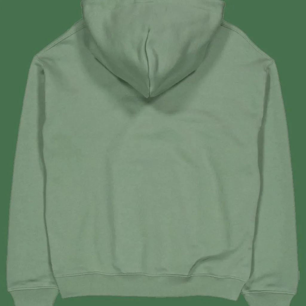 Heavy Fleece Hoodie Thyme*Lacoste Clearance