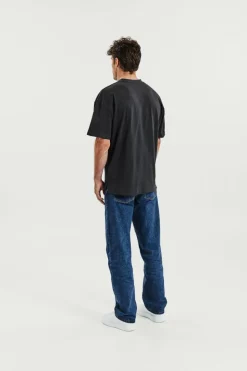 Bread & Boxers Heavy Tee Charcoal Grey Online