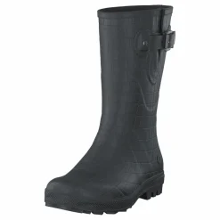 Viking Hedda Croco Black Svart Hot