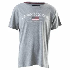 Henley Junior Grey*Vinson Polo Club Best