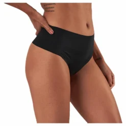 Björn Borg Henni Solid High Waist String Black Svart Best