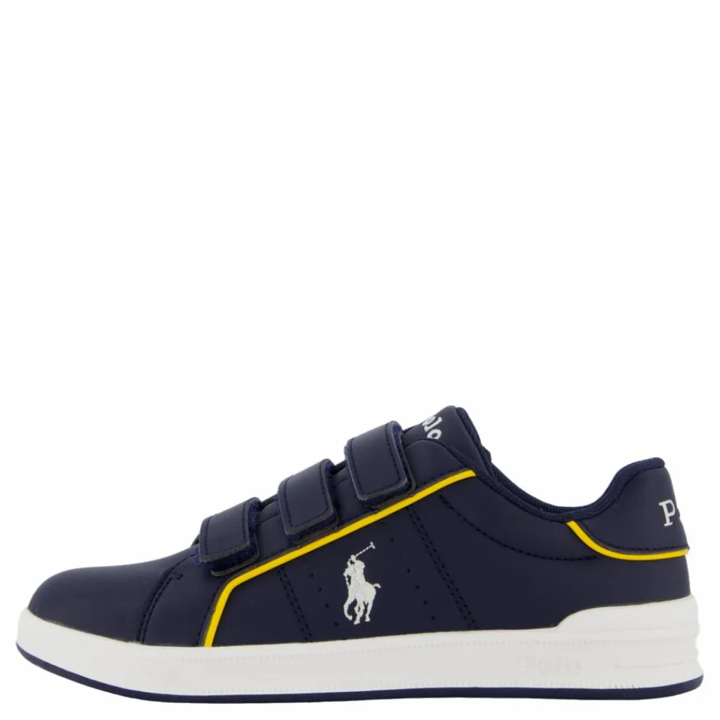 Heritage Court Iii Ez C-navy Smooth W/ White Pp*Ralph Lauren Junior Online