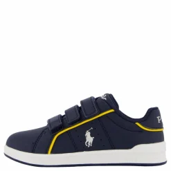 Ralph Lauren Junior Heritage Court Iii Ez T-navy Smooth W/ White Pp Blå Hot