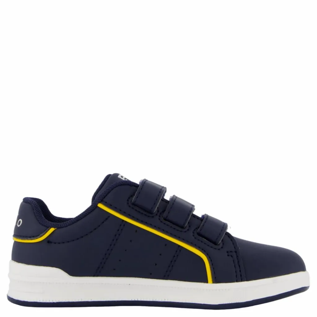 Ralph Lauren Junior Heritage Court Iii Ez T-navy Smooth W/ White Pp Blå Hot