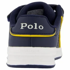Ralph Lauren Junior Heritage Court Iii Ez T-navy Smooth W/ White Pp Blå Hot