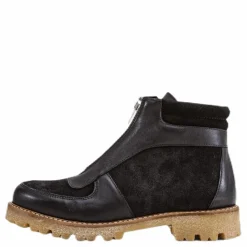 Herla Leather Boot Black*Pieces Best