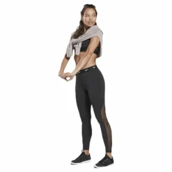 Reebok Hero Racer Pad Bra Read Black Svart Discount