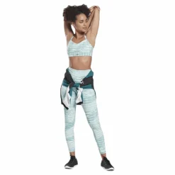 Hero Strappy P Bra White/Green*Reebok Best
