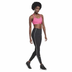 Reebok Hero Strappy Padded Bra Pink Svart Outlet