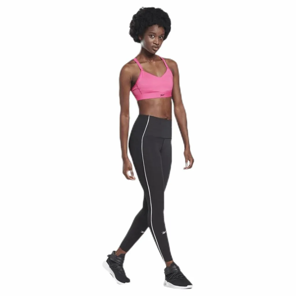 Reebok Hero Strappy Padded Bra Pink Svart Outlet