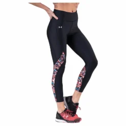 HG Armour Printed Panel Ankle Crop Black*Under Armour Sale