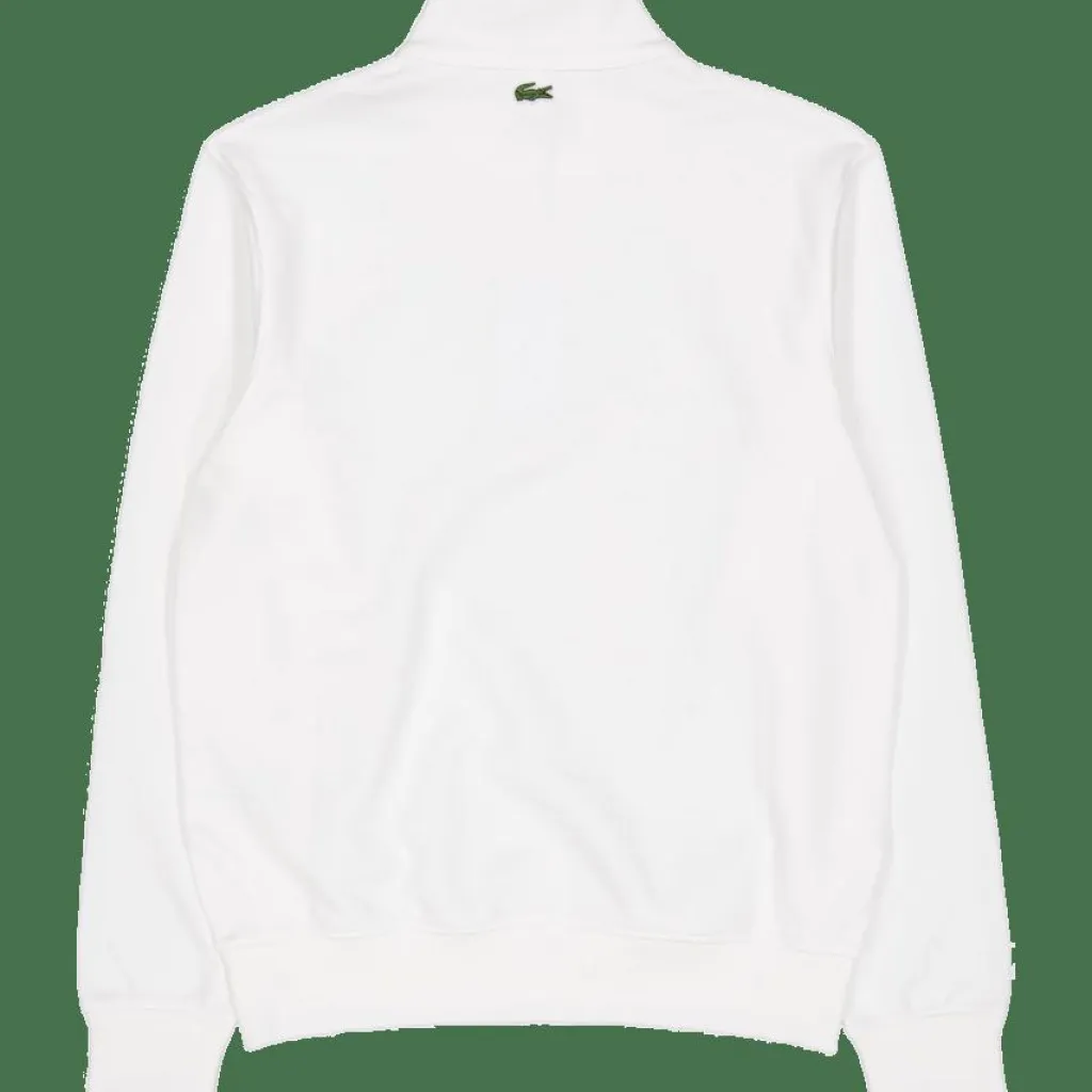 High Neck Zip-up Print Sweatsh 70v*Lacoste Hot